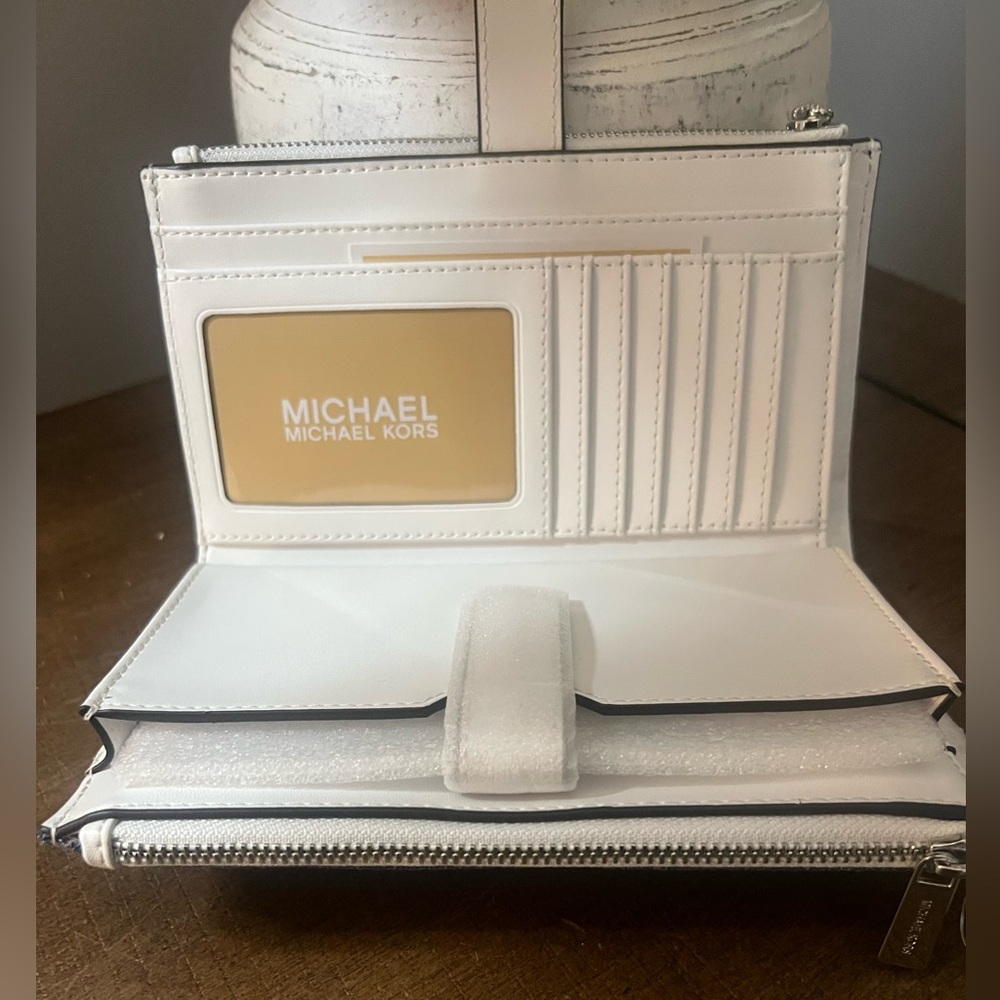 Michael Kors Denim Wristlet (NWT) - Picture 7 of 11